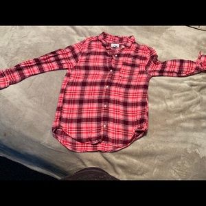 Girls flannel shirt